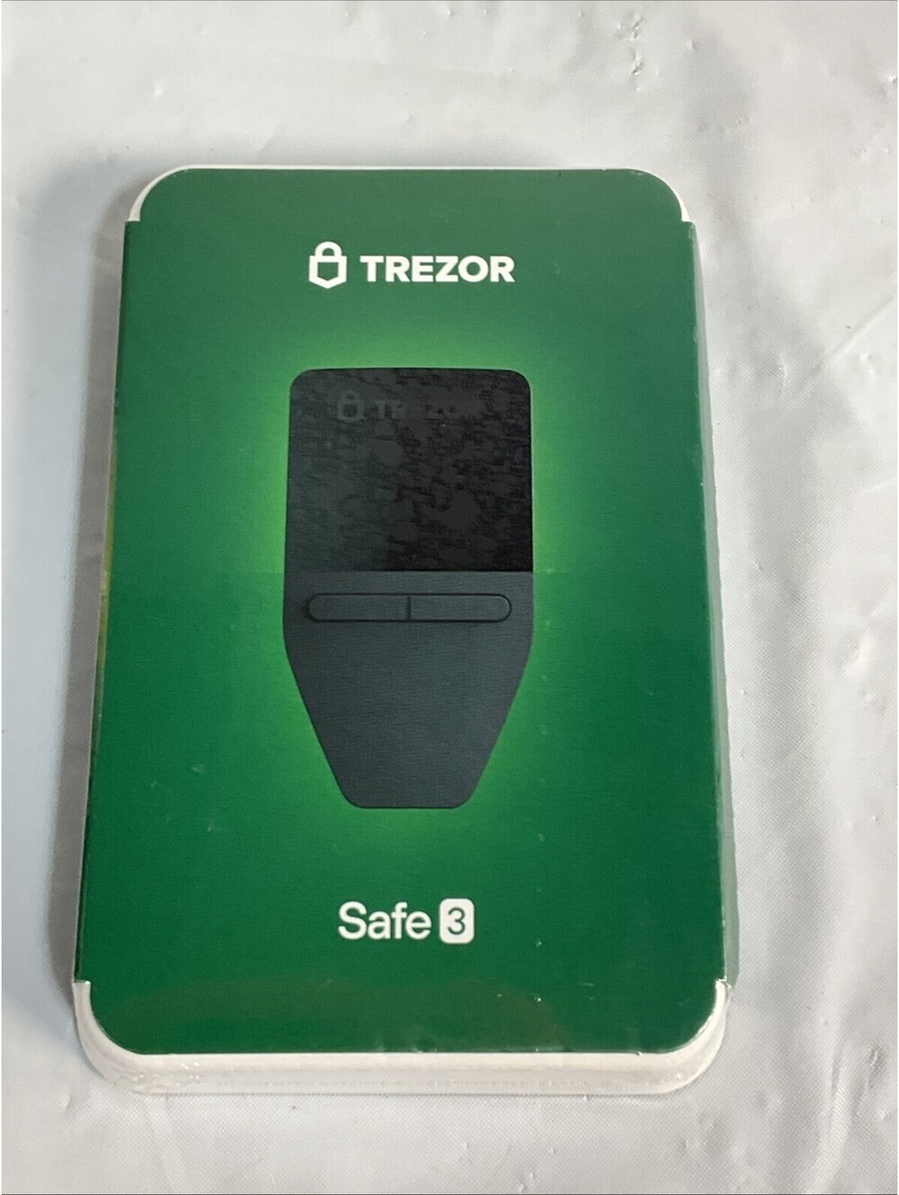 Trezor Safe 3 Crypto Hardware Wallet Secure Element Passphrase Black New